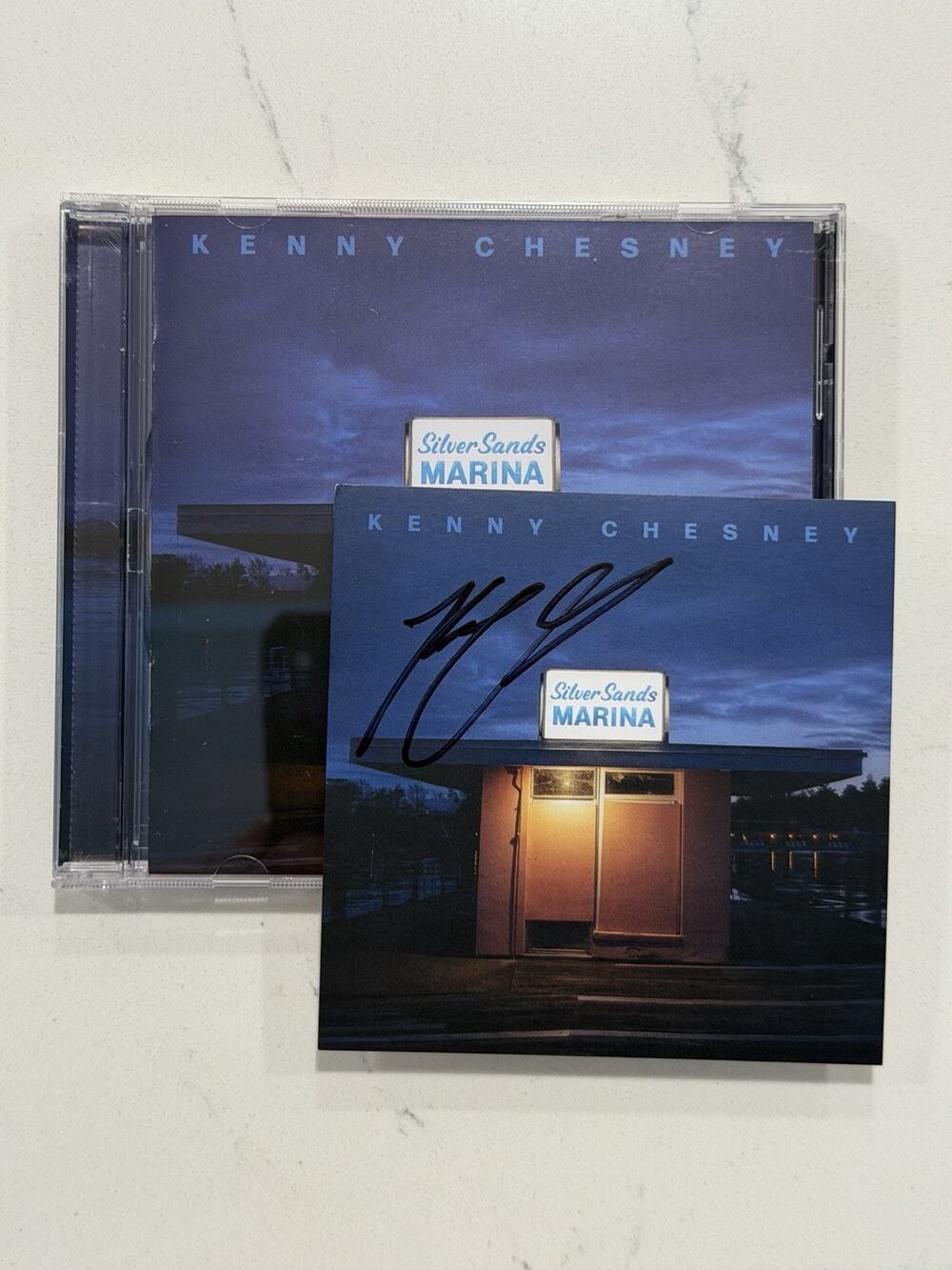 KENNY CHESNEY SIGNED CD SILVER SANDS MARINA AUTOGRAPHED #3